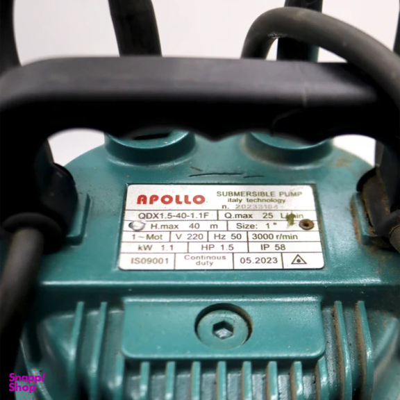 پمپ کف کش آپولو مدل فلوتر دار کد YP-1INCH/40M