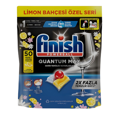 قرص ماشین ظرفشویی فینیش مدل Quantum Max بسته 50 عددی