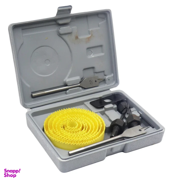 مته گرد بر چوب اس ام اس کد YP-CHOOB-MDF-018 مجموعه 18 عددی