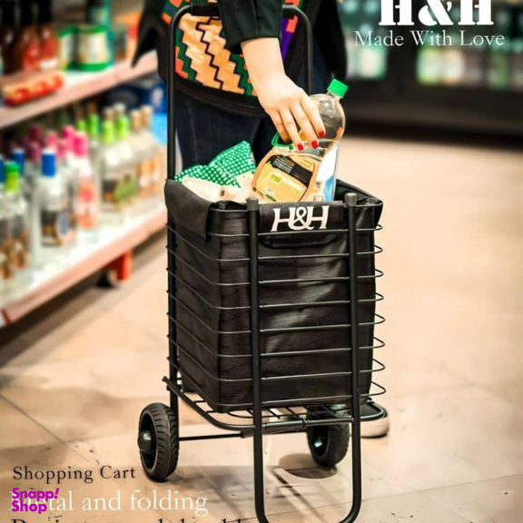 چرخ خرید اچ اند اچ مدل تاشو