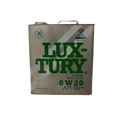 روغن موتور خودرو بوش مدل لاکچری 0W20 SN PLUS حجم 5 لیتر