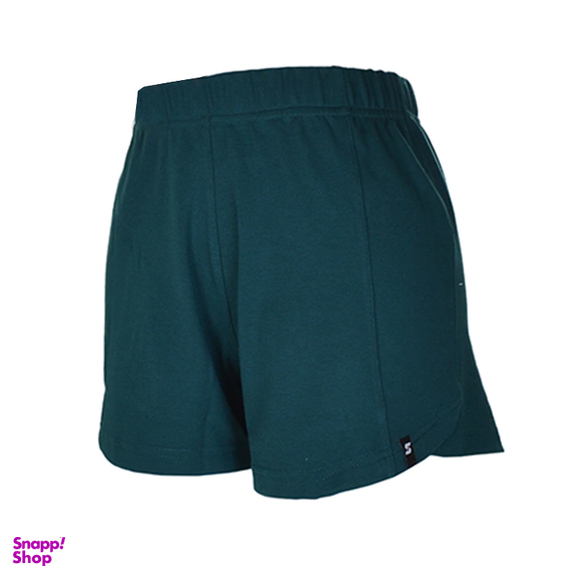 شلوارک ورزشی زنانه کد 115593 رنگ سبز تیره