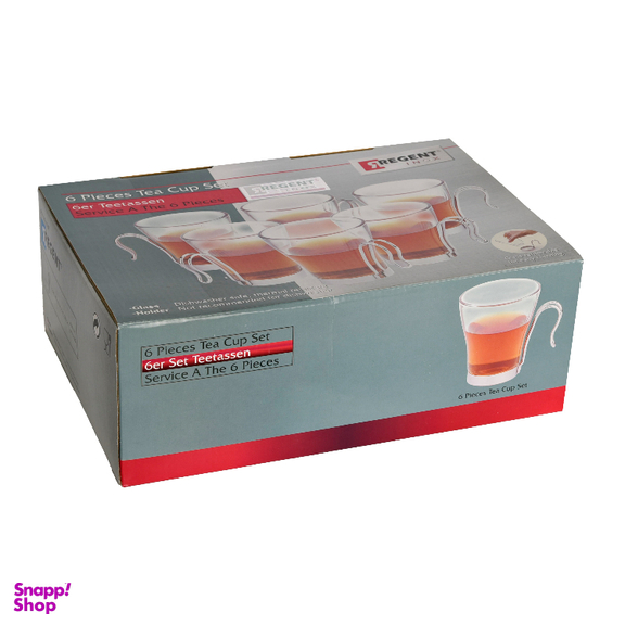 ست 6 عددی استکان چای خوری ریجنت کد 198142
