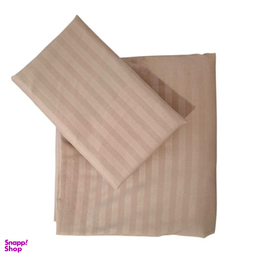 ملحفه هتلی ساده یک نفره عرض 120 کد ML120H