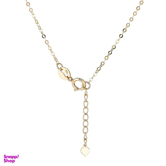 گردنبند طلا 18 عیار زنانه میلی گالری مدل مینیمال طرح قفلی کد MT864