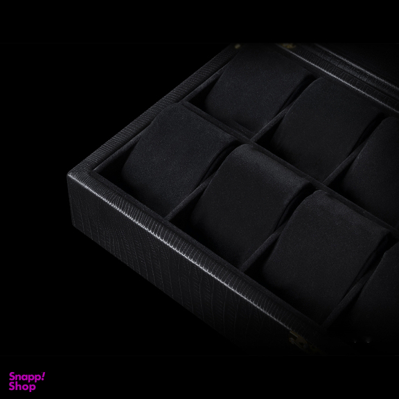 جعبه ساعت 12 خانه چرمی TW-2630