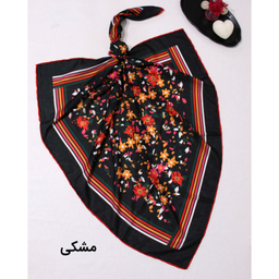 روسری زنانه آنالیا مدل نخی خنک تابستانی طرح گل ریز کد ana-5026