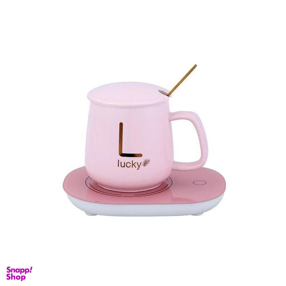 ماگ حرارتی لاکی مدل جعبه همراه به همراه صفحه برقی