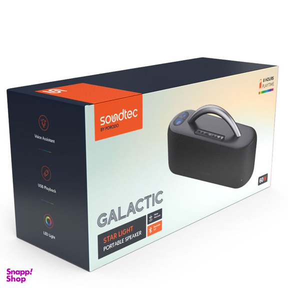 اسپیکر بی سیم قابل حمل پرودو سری Soundtec مدل Galactic