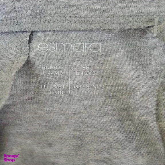 لگینگ زنانه اسمارا مدل 001 رنگ طوسی