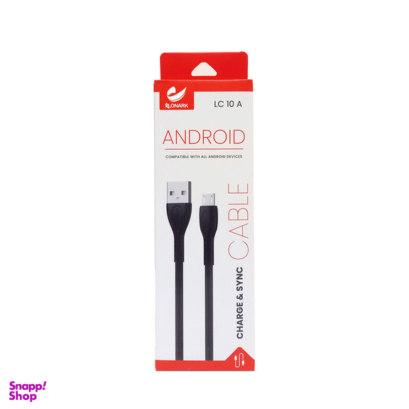 کابل تبدیل USB به Micro USB لونارک مدل LC 10A طول 1.1 متر