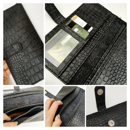 کیف پول چرم طبیعی مدل پریما