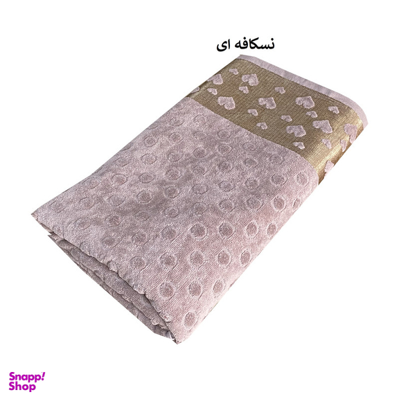 حوله دستی ماندگار مدل قلبی سایز 40×75 سانتی متر