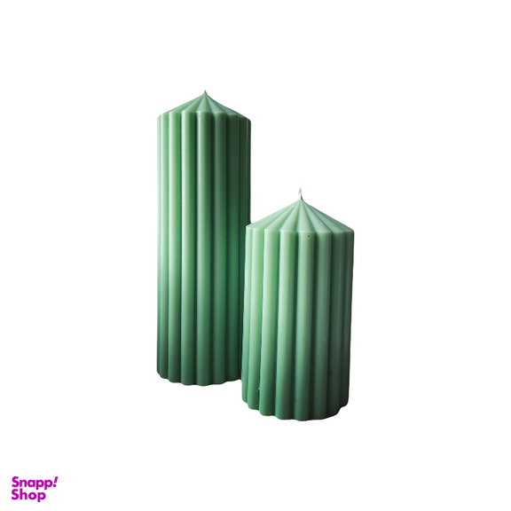 شمع مدل موج پیچی کد cw301 مجموعه 2 عددی