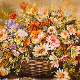 تابلو فرش دستباف سی پرشیا مدل گلدان حصیری کد 903793