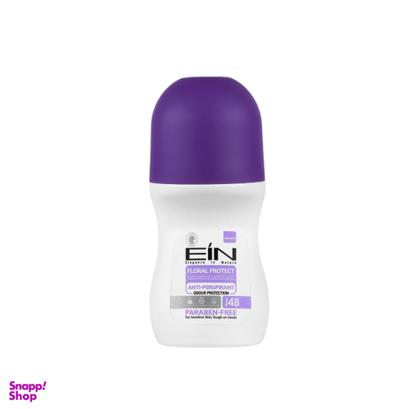 رول ضد تعریق زنانه ای آی ان مدل Floral Protect حجم 50 میلی لیتر