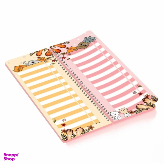 دفترچه یادداشت 75 برگ مستر راد مدل to do list طرح گربه های فانتزی کد 1799