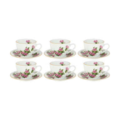 سرویس چای خوری مدل گلسرخی کد 758