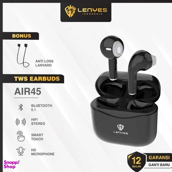 ایرفون بی سیم بلوتوثی لنیز مدل AIR45