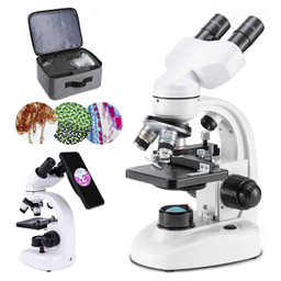 میکروسکوپ دوچشمی مدل Binocular 1000X به همراه کیف حمل