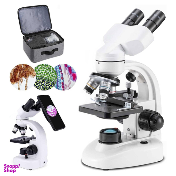 میکروسکوپ دوچشمی مدل Binocular 1000X به همراه کیف حمل