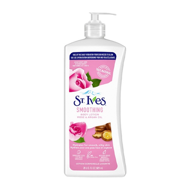 لوسیون دست و بدن سینت ایوز مدل گل رز و آرگان حجم 621 میلی‌ لیتر