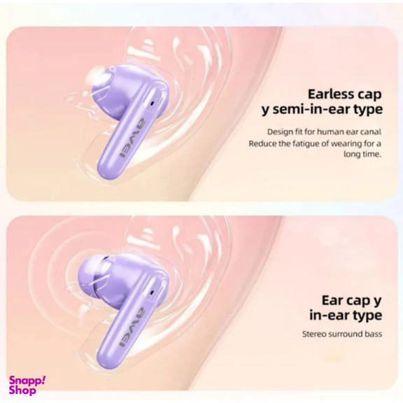 ایرفون بی سیم بلوتوثی اوی مدل Awei T90 ENC