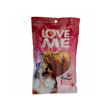 غذای تشویقی سگ لاو می طعم مرغ‌ و‌ هویج (70 گرم)