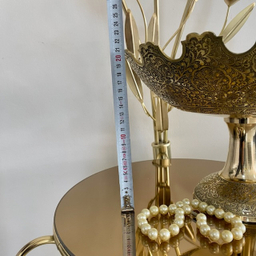 میوه خوری برنجی مدل طاووس کد 260223