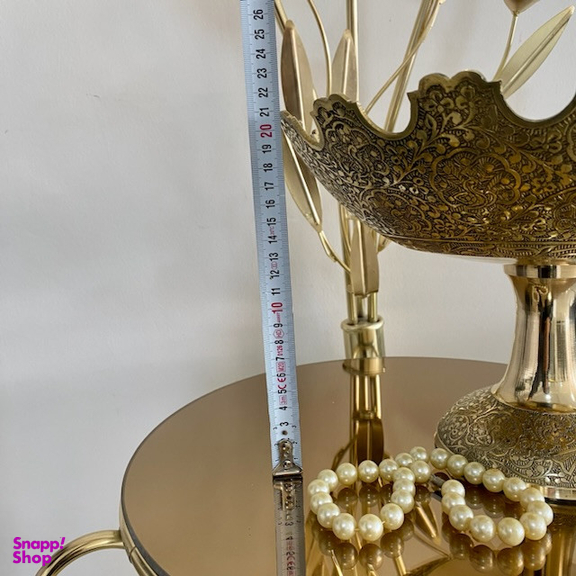 میوه خوری برنجی مدل طاووس کد 260223