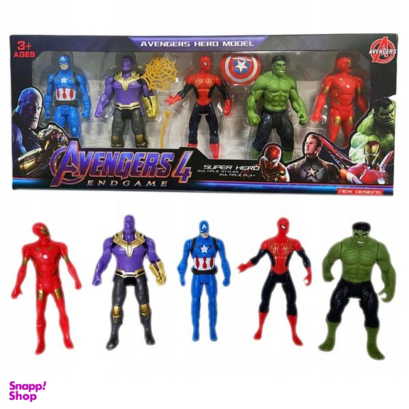 فیگور طرح اونجرز بسته ۵ عددی