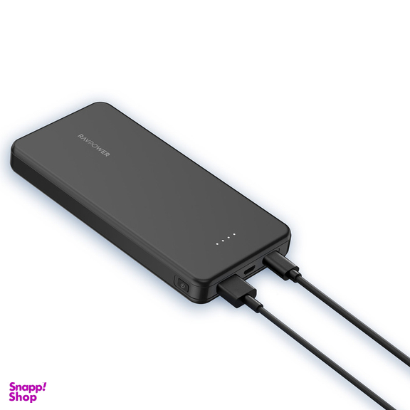 پاوربانک راوپاور مدل RP-PB1215 ظرفیت 10000 میلی آمپر ساعت