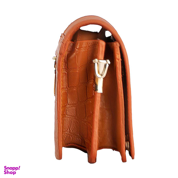 کیف رودوشی چرم طبیعی زنانه آروین چرم کد AR-109
