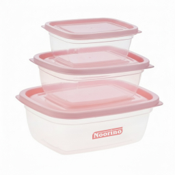 ظرف نگهدارنده نورینو مدل روژا کد 015 مجموعه 3 عددی