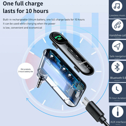 گیرنده بلوتوثی بیسوس مدل type 7 Aux car wireless