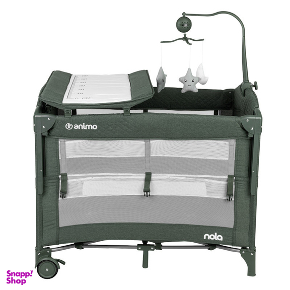 تخت و پارک بازی آنیمو مدل NOLA