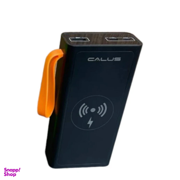 پاور بانک کالوس مدل چراغ قوه دار کد PW-100F ظرفیت 10000 میلی آمپر ساعت