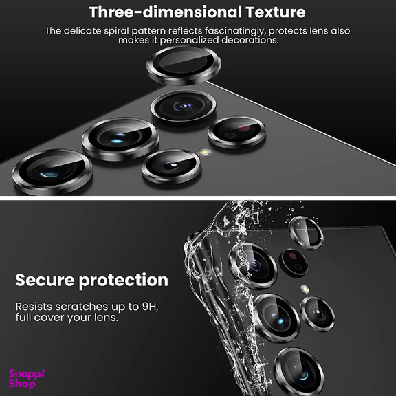 محافظ لنز دوربین بوف مدل Color Lenz Film مناسب برای گوشی موبایل سامسونگ Galaxy S22 Ultra
