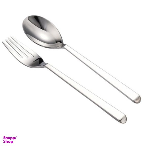 سرویس قاشق و چنگال 14 پارچه جی فی نی مدل 01