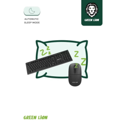 کیبورد و ماوس بی سیم گرین لاین مدل GKM-200
