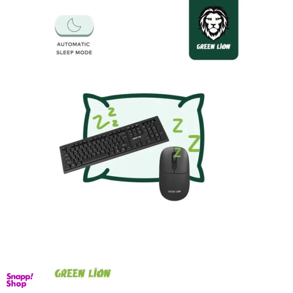 کیبورد و ماوس بی سیم گرین لاین مدل GKM-200