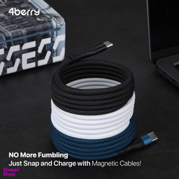 کابل Type-C فوربری مدل Magnetic KS-CC01-60W طول 1 متر