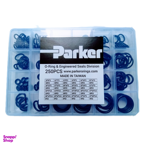 پک اورینگ کولر خودرو Parker کد P01 مجموعه 250 عددی