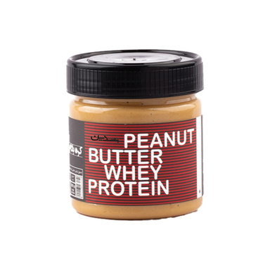 کره بادام زمینی پروتئین وی بسدین وزن 300 گرم