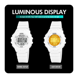 ساعت مچی دیجیتال پسرانه اسکمی مدل 1716White