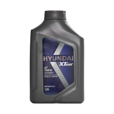 روغن موتور سیکلت هیوندای اکس تیر مدل 10W40-SL حجم 1300 میلی لیتر