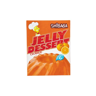 پودر ژله پرتقالی شیبابا وزن 100 گرم
