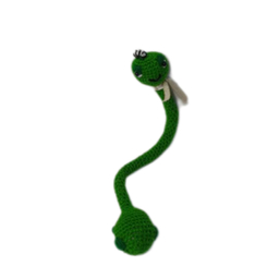 عروسک بافتنی مدل قورباغه گره ای