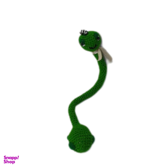 عروسک بافتنی مدل قورباغه گره ای