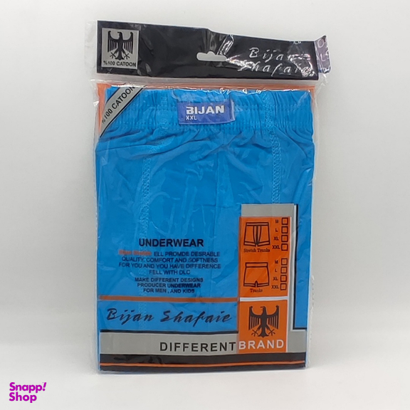 شورت مردانه بیژن کد P222 مجموعه 6 عددی